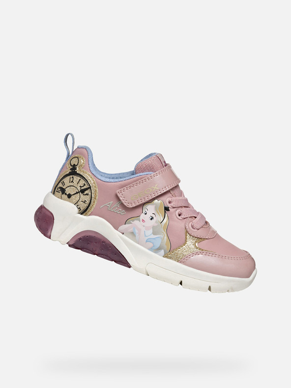 Geox Ροζ κοριτσίστικα αθλητικά παπούτσια Geox Fadinlight