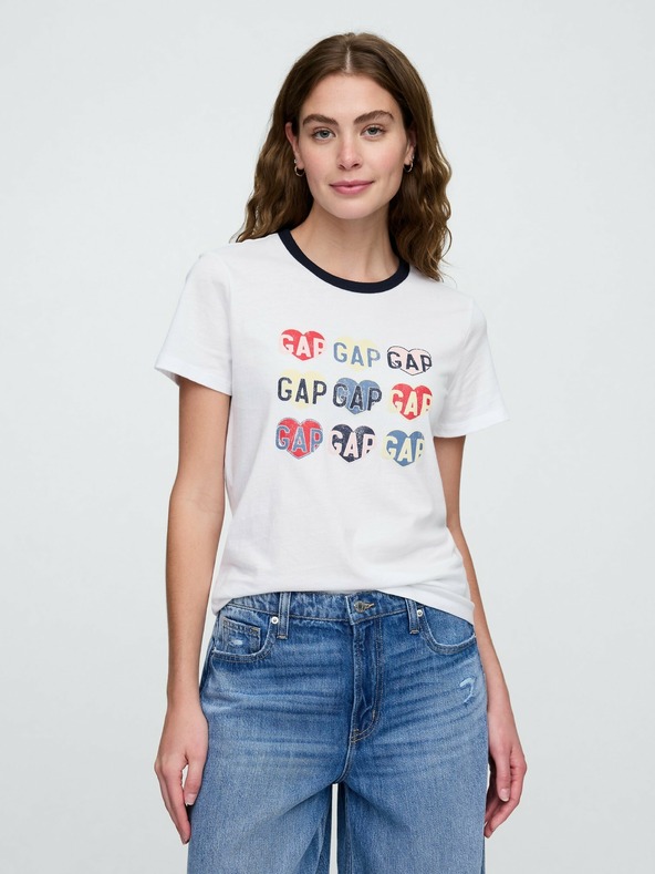 GAP T-shirt με λογότυπο GAP