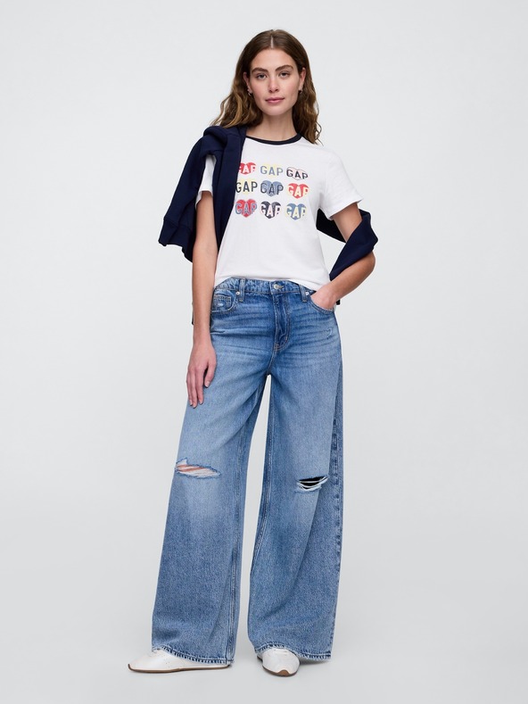 GAP T-shirt με λογότυπο GAP