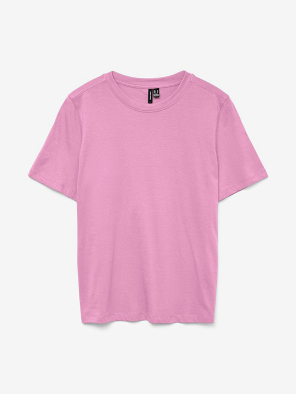 Vero Moda Vero Moda Ροζ γυναικείο μπλουζάκι