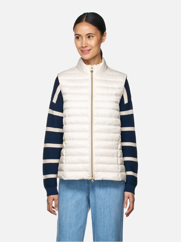 Geox Geox Jaysen Cream Γυναικείο γιλέκο