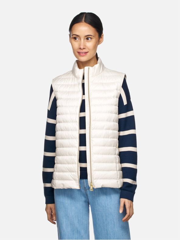 Geox Geox Jaysen Cream Γυναικείο γιλέκο