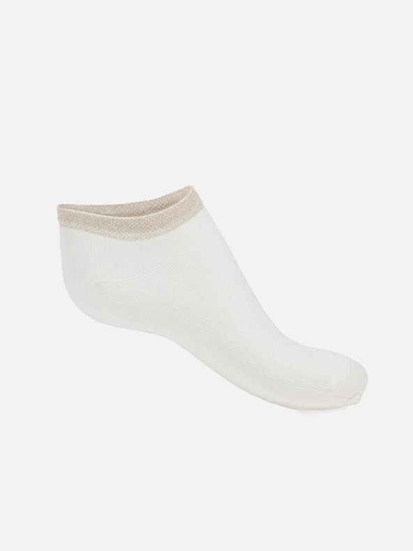 Geox Λευκές και γκρι γυναικείες κάλτσες 2 πακέτα Geox