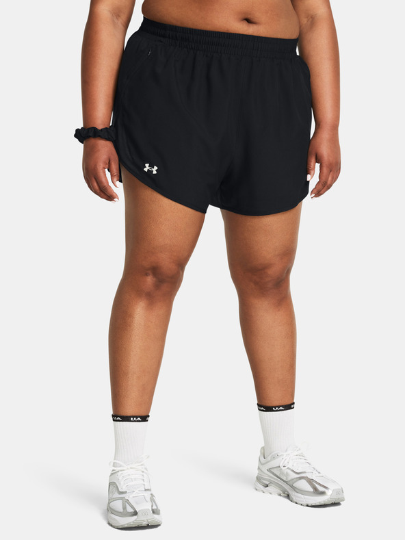 Under Armour Γυναικείο Under Armour UA Fly By 3'' Shorts&-BLK