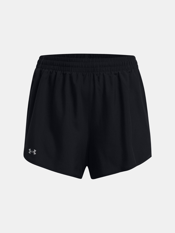 Under Armour Γυναικείο Under Armour UA Fly By 3'' Shorts&-BLK