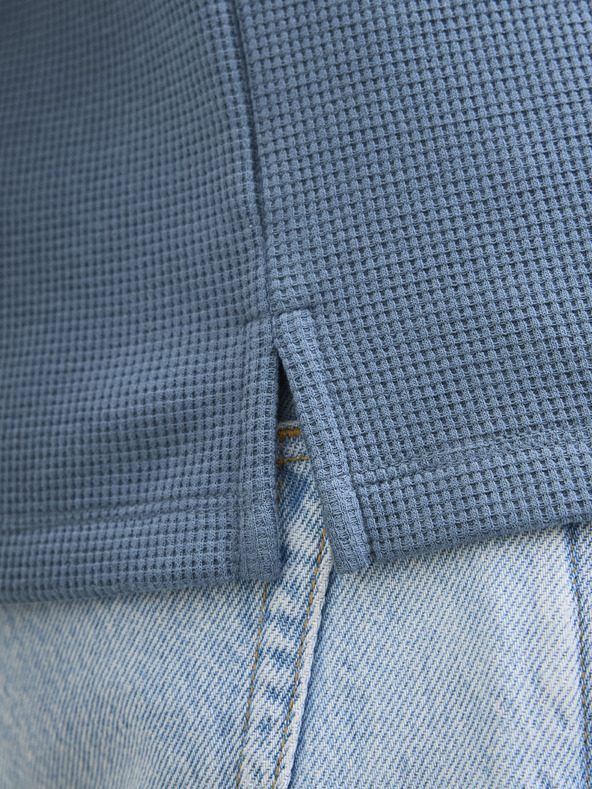 Jack & Jones Μπλε ανδρικό μπλουζάκι πόλο Jack & Jones