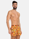 Styx Κίτρινο και πορτοκαλί ανδρικό σορτς ύπνου με σχέδιο Styx Μέλισσες