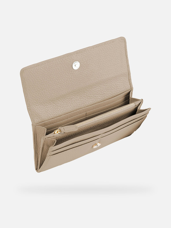 Geox Γυναικείο πορτοφόλι Geox μπεζ