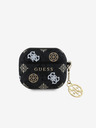 Guess Guess PU 4G Peony Charm θήκη για AirPods 3 Μαύρο