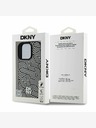DKNY DKNY PU Leather Crosswalk Pattern Magsafe Back Cover για iPhone 16 Pro Ivory