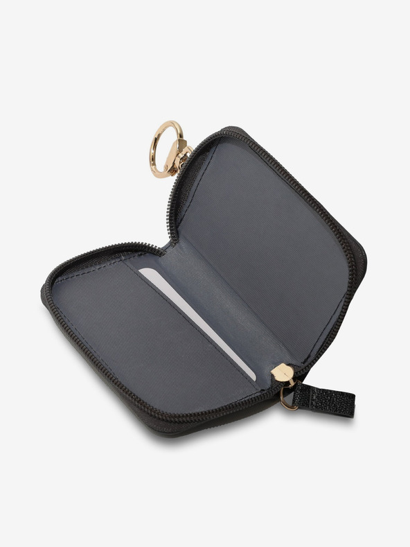 Guess Μπρελόκ με λογότυπο γραφής Guess PU 4G Μαύρο