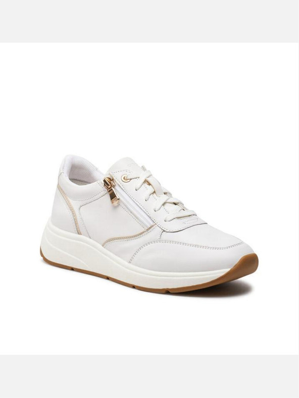 Geox White Women's Geox Cristael Γυναικεία αθλητικά παπούτσια