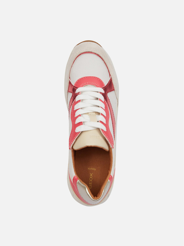 Geox Λευκά γυναικεία αθλητικά παπούτσια Geox Bulmya