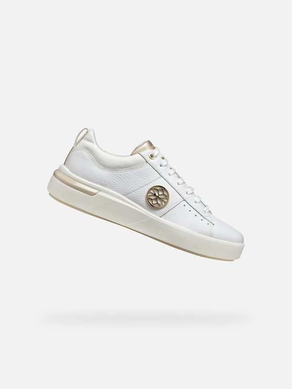 Geox Λευκά γυναικεία αθλητικά παπούτσια Geox Dalyla