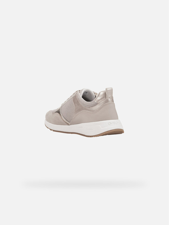 Geox Μπεζ Γυναικεία αθλητικά παπούτσια Geox Bulmya