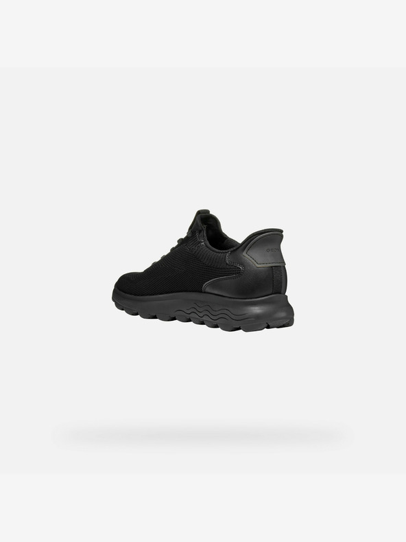 Geox Μαύρα γυναικεία αθλητικά παπούτσια Geox Spherica Plus