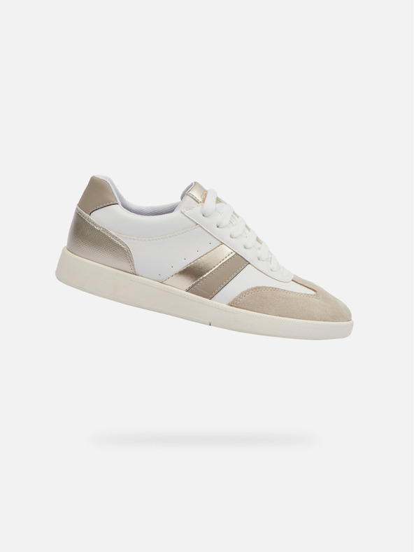 Geox Λευκά γυναικεία αθλητικά παπούτσια Geox Meleda