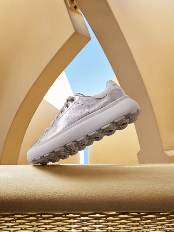 Geox Γυναικεία χρυσά αθλητικά παπούτσια Geox Spherica EC4.1