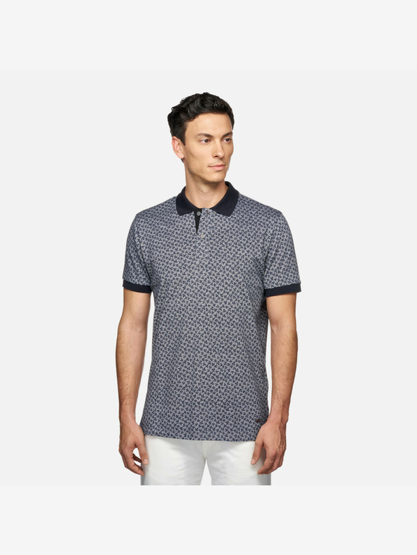 Geox Μπλε Ανδρικό μπλουζάκι Geox