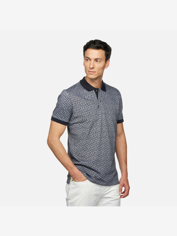 Geox Μπλε Ανδρικό μπλουζάκι Geox