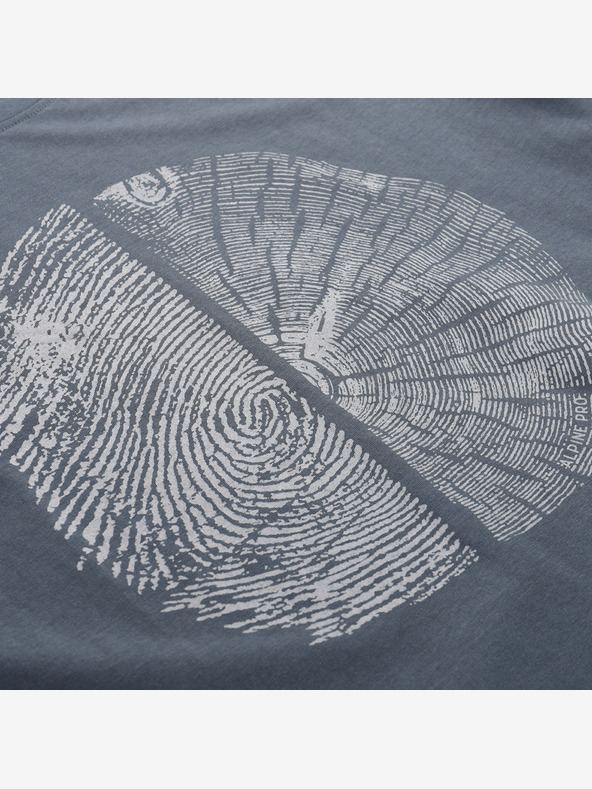 ALPINE PRO Ανδρικό μπλουζάκι από οργανικό βαμβάκι ALPINE PRO TERMES 2 dark slate variant pa