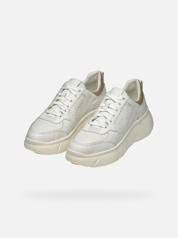 Geox Λευκά γυναικεία αθλητικά παπούτσια Geox Nebula 2.0 X