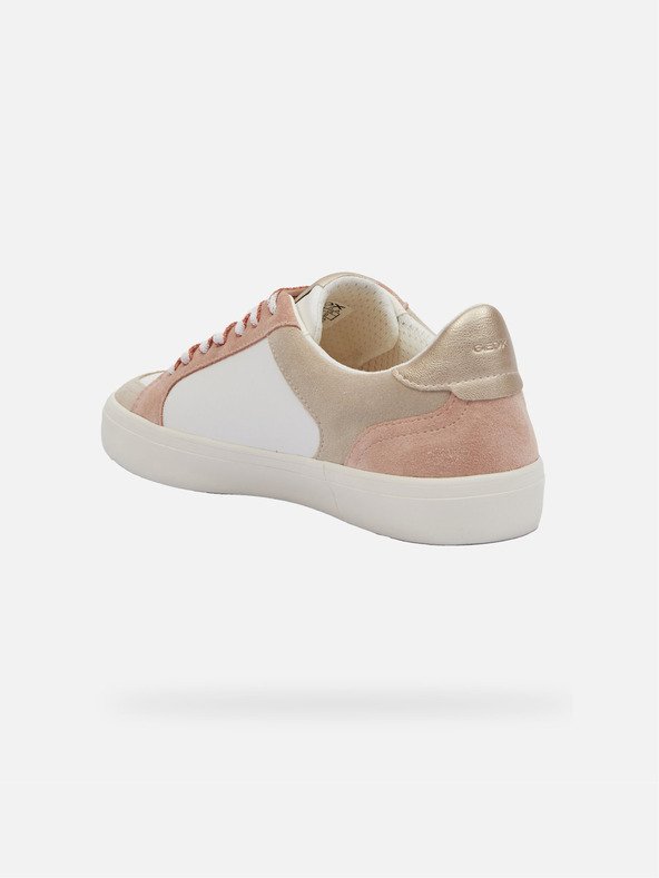 Geox Κρέμα Γυναικεία αθλητικά παπούτσια Geox Emmeleny