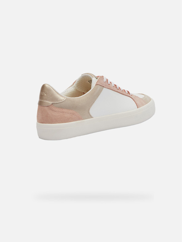 Geox Κρέμα Γυναικεία αθλητικά παπούτσια Geox Emmeleny