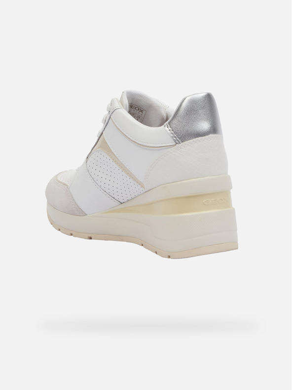 Geox Λευκά Γυναικεία αθλητικά Geox Zosma Sneakers