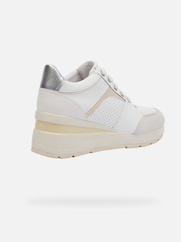 Geox Λευκά Γυναικεία αθλητικά Geox Zosma Sneakers