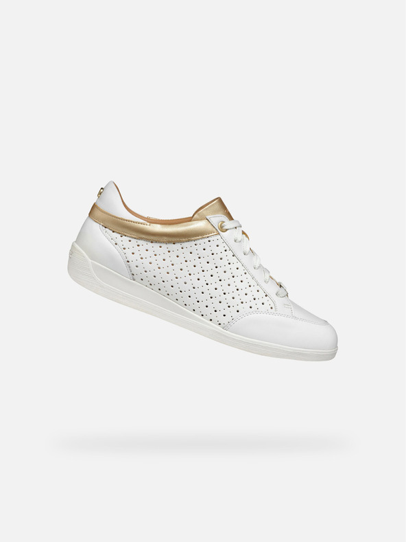 Geox Λευκά γυναικεία αθλητικά παπούτσια Geox Myria