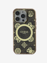 Guess Guess IML 4G Peony MagSafe πίσω κάλυμμα για iPhone 16 Pro Brown