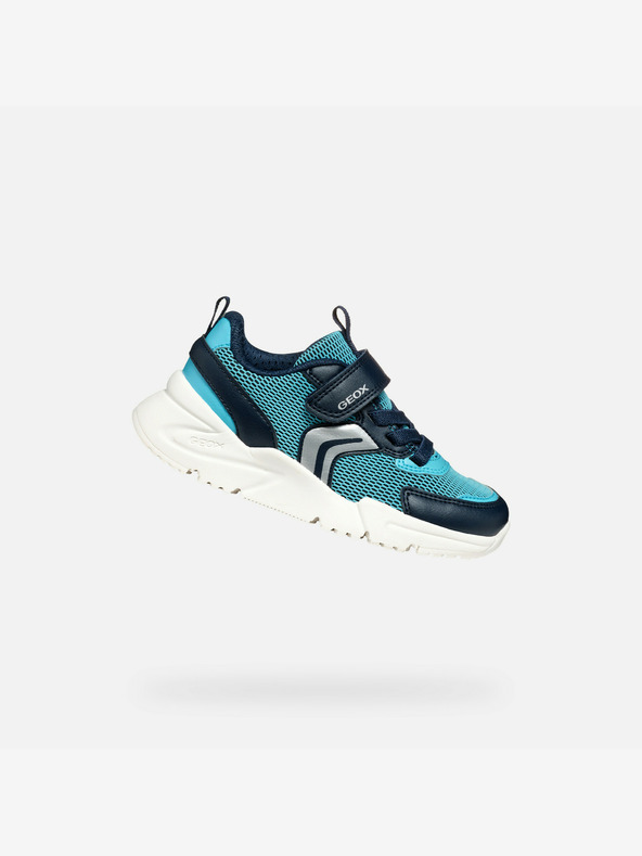 Geox Μπλε αγορίστικα αθλητικά παπούτσια Geox Loftus