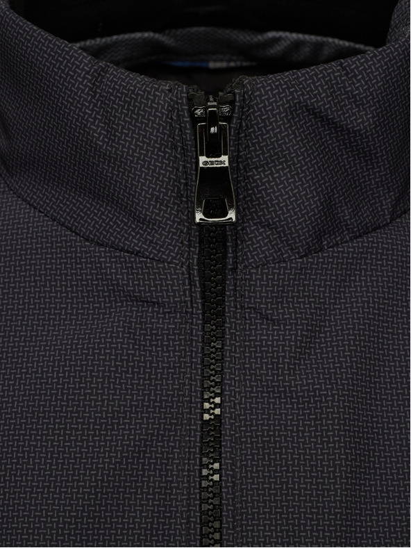 Geox Ανδρικό μπουφάν Geox Vincit σκούρο γκρι