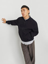 Jack & Jones Μαύρο Jack & Jones ανδρικό βομβαρδιστικό