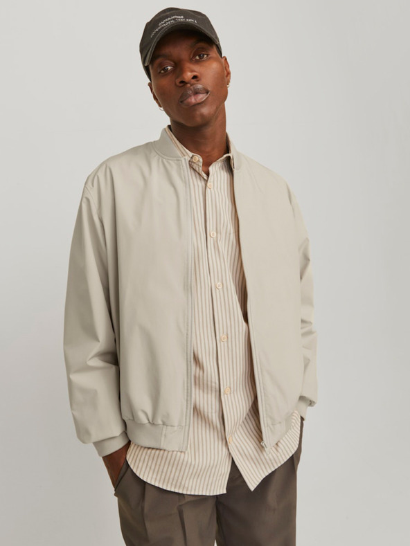 Jack & Jones Jack & Jones JJECHARGE Ανδρικό μπομπερ μπεζ