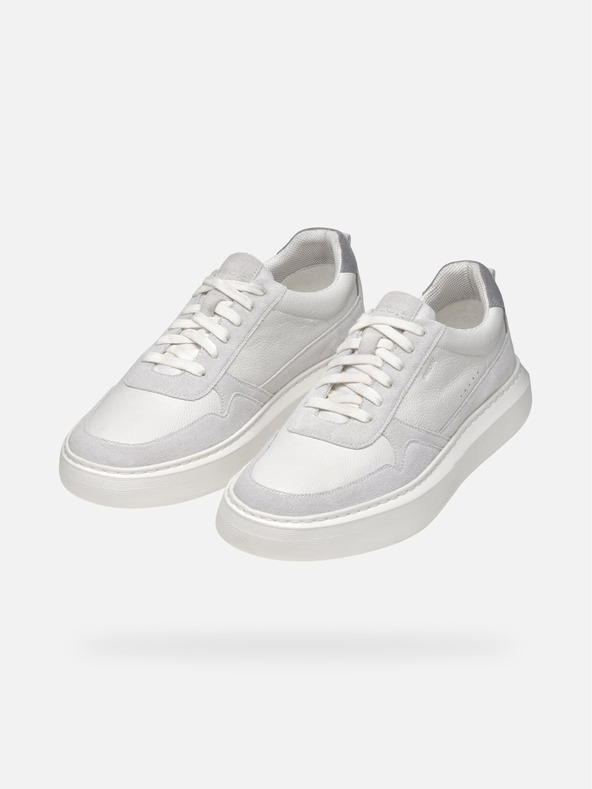 Geox Κρέμα ανδρικά αθλητικά παπούτσια Geox Deiven