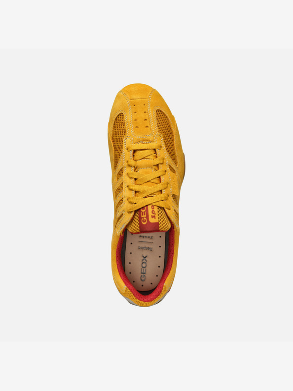 Geox Κίτρινα ανδρικά αθλητικά παπούτσια Geox Snake Original