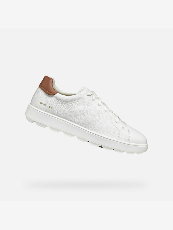 Geox Λευκά ανδρικά αθλητικά παπούτσια Geox Spherica ECUB-1