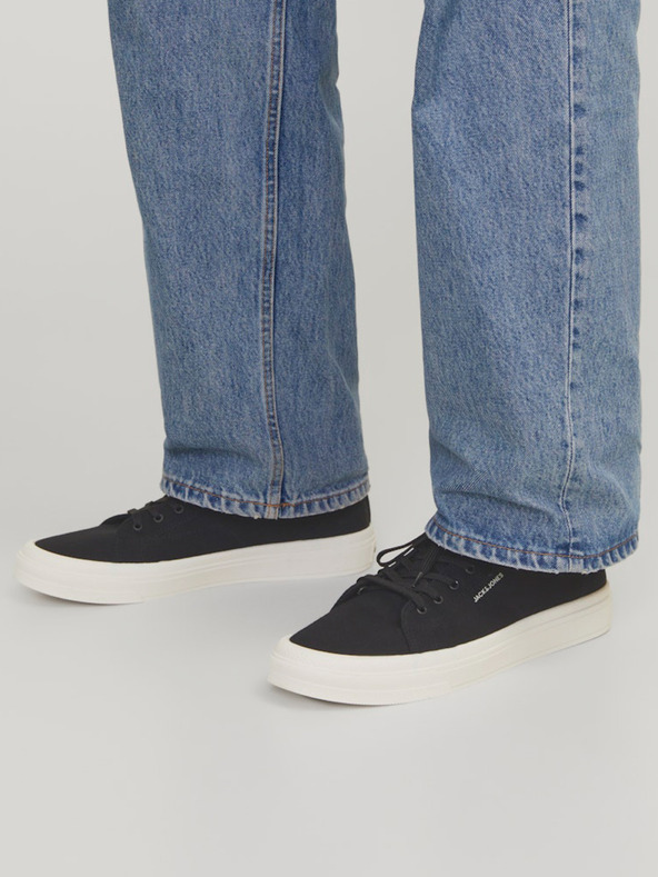 Jack & Jones Μαύρα ανδρικά αθλητικά παπούτσια Jack & Jones