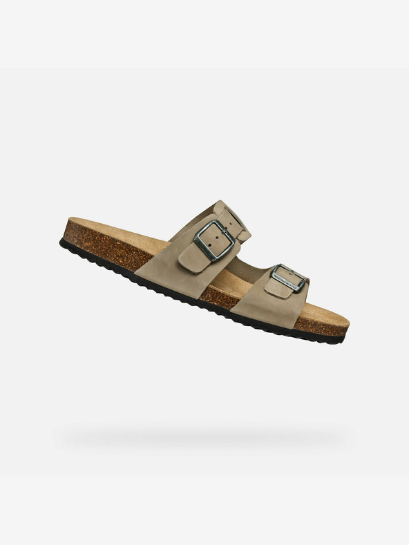 Geox Ανοιχτό γκρι ανδρικές παντόφλες Geox Ghita