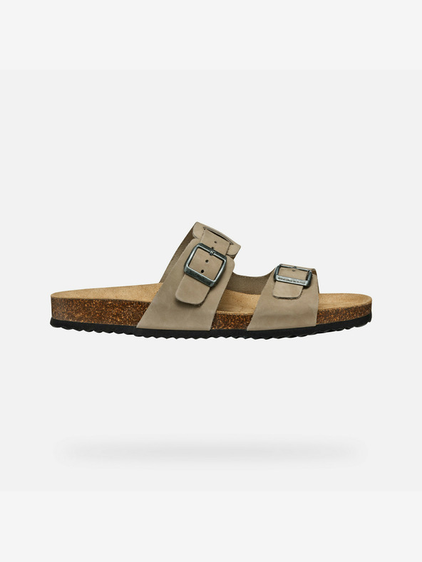 Geox Ανοιχτό γκρι ανδρικές παντόφλες Geox Ghita