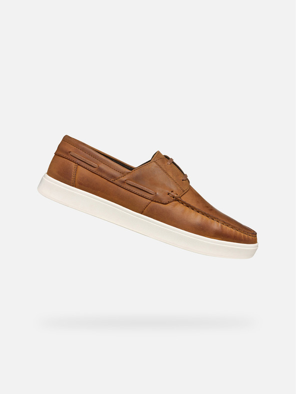 Geox Καφέ ανδρικά παπούτσια Geox Avola loafers