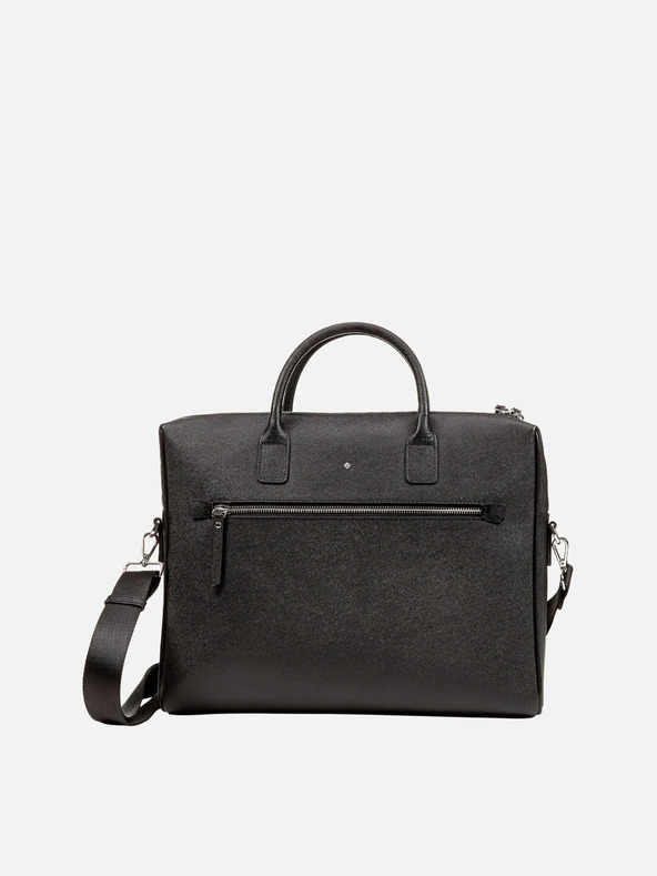 Geox Μαύρη ανδρική τσάντα Geox Giourneyer