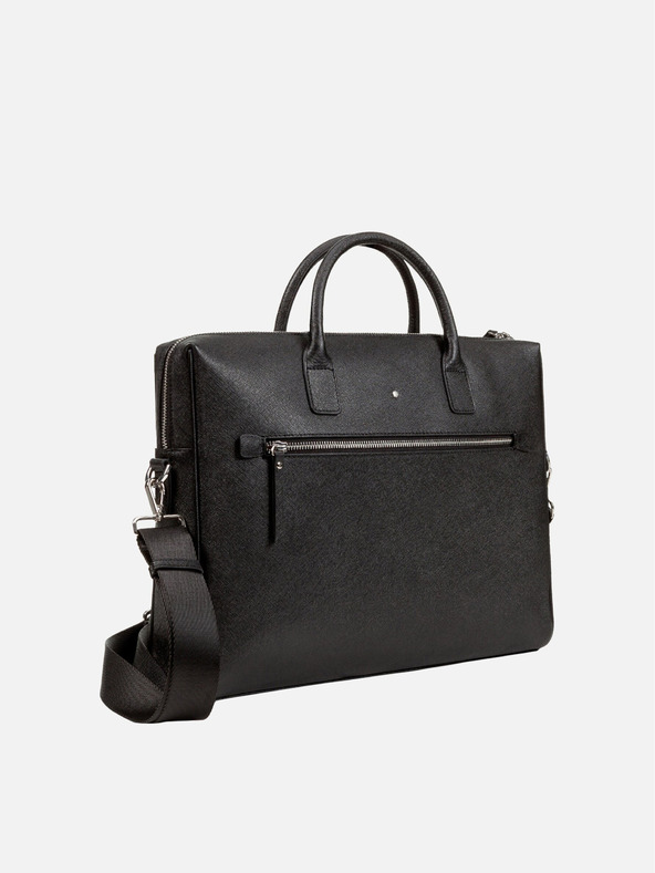 Geox Μαύρη ανδρική τσάντα Geox Giourneyer