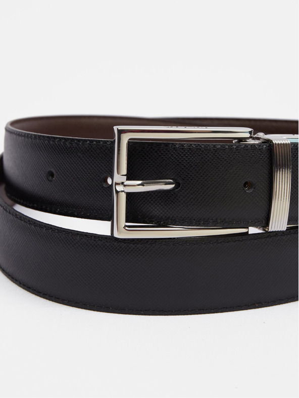 Geox Μαύρη ανδρική ζώνη Geox