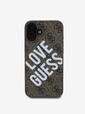 Guess Guess PU Leather 4G Big Love Logo MagSafe Back Cover για iPhone 16 Καφέ Guess PU Leather 4G Big Love Logo MagSafe Back Cover για iPhone 16 Καφέ