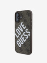 Guess Guess PU Leather 4G Big Love Logo MagSafe Back Cover για iPhone 16 Καφέ Guess PU Leather 4G Big Love Logo MagSafe Back Cover για iPhone 16 Καφέ