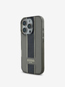 Guess Guess IML Middle 4G Stripe Back Cover για iPhone 16 Pro Max Μαύρο