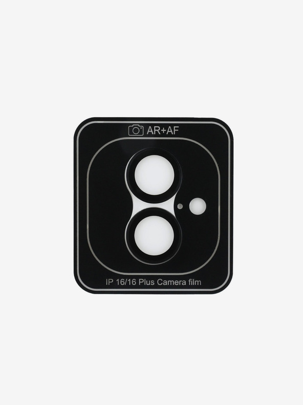 Guess Guess Μεταλλικό προστατευτικό φακού για iPhone 16/16 Plus Μαύρο